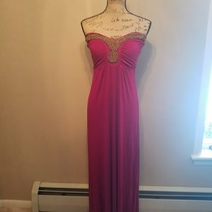 Strapless Beachy Maxi Dress